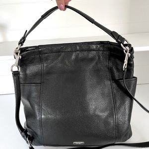 Coach leather crossbody bag
